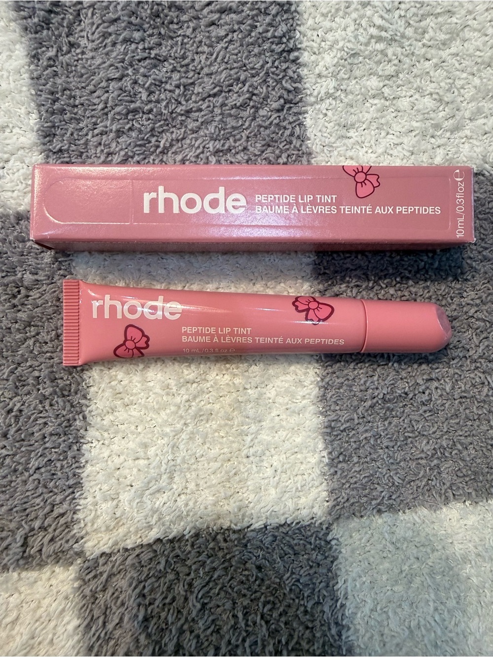 Limited Edition!! RHODE Peptide Lip Tint - Dusty Rose Pink Ribbon